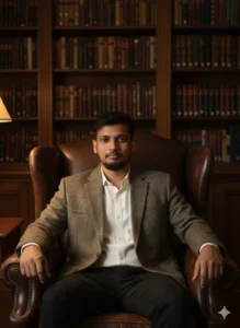 A cinematic male portrait created using Gemini Nano Banana prompts for men.