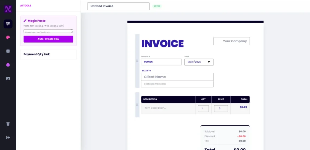 Lifetime Invoice Software
